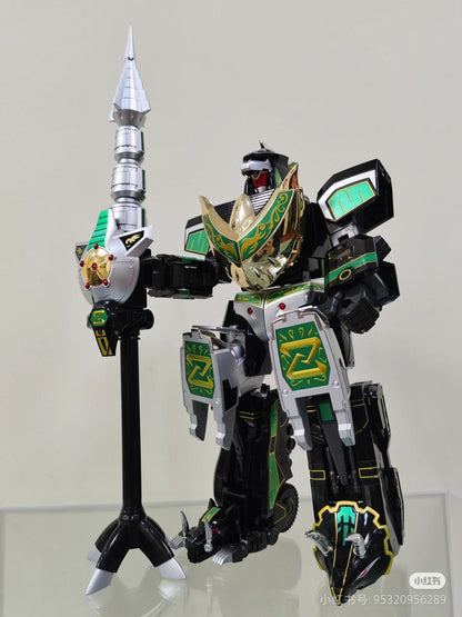 Pré-Venda Power Rangers Lucky Cat Micro Cosmos Mc-05 & Mc-03 Dragon King Caesar Action Figure Colecionável Modelo Montável
