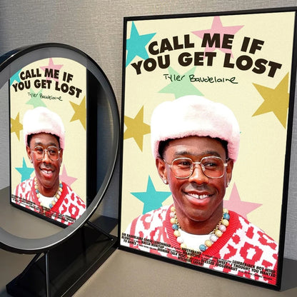 Tyler, The Creator Call Me If You Get Lost The Estate Sale Music Album Poster Prints Wall Art Painting Picture Room Home Decor