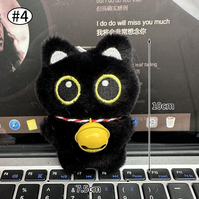 Gothic Bunny Plush Keychain Rabbit Bag Charm Bandage Rabbit Pendant Dark Horror Bunny Doll Keyring Bag Charm Halloween Gifts
