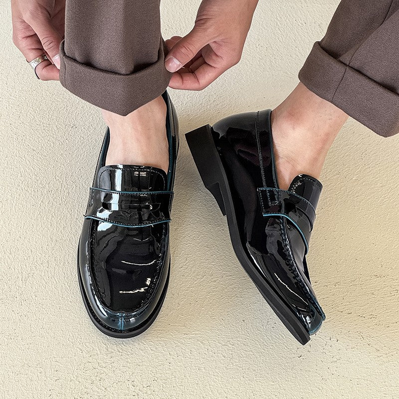 2025New Men Casual Oxford Shoes Genuine Leather Business Tooling Shoes Comfy High Quality Outdoor Antiskid Loafers Walking Shoes