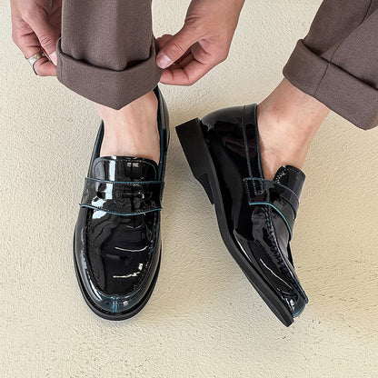 2025New Men Casual Oxford Shoes Genuine Leather Business Tooling Shoes Comfy High Quality Outdoor Antiskid Loafers Walking Shoes