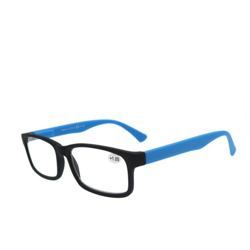 MODFANS Óculos de Leitura Masculino Feminino Retangular Clássico Leitores Eeyeglasses Armação Flexível Dobradiça de Mola com Dioptria +1.0 a +4.0