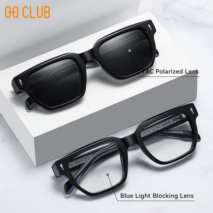 O-Q CLUB Óculos de sol polarizados masculinos para homem Óculos de luxo Óculos de sol femininos Luneta de pesca Polarização Óculos de sol femininos