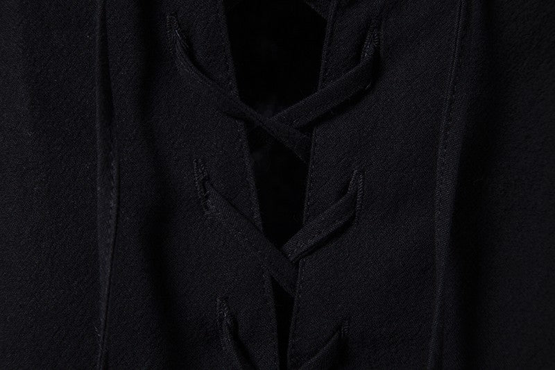 King Billion Men's Shirts Casual Men Cotton Linen Long Sleeve T-shirt Spring Autumn Vintage Shirt US Size Drawstring Neck