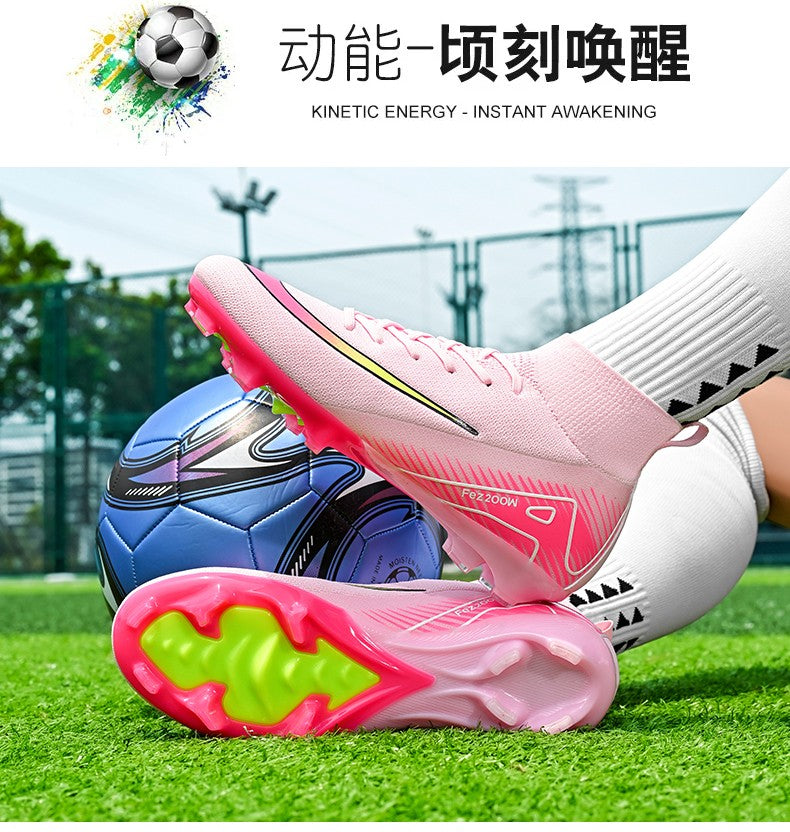 TF/FG Men Soccer Shoes Society Cleats Professional Indoor Football Field Boots Fast Training Outdoor Football Shoes Sneaker