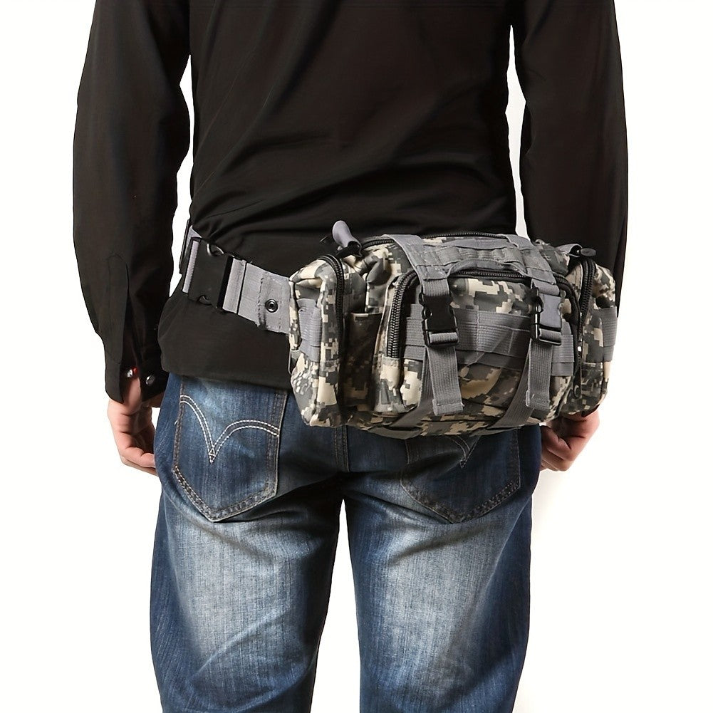 Outdoor Multifunctional Waist Bag Sport Waist Bag Camouflage Pocket Bag Climbing Waist Bag