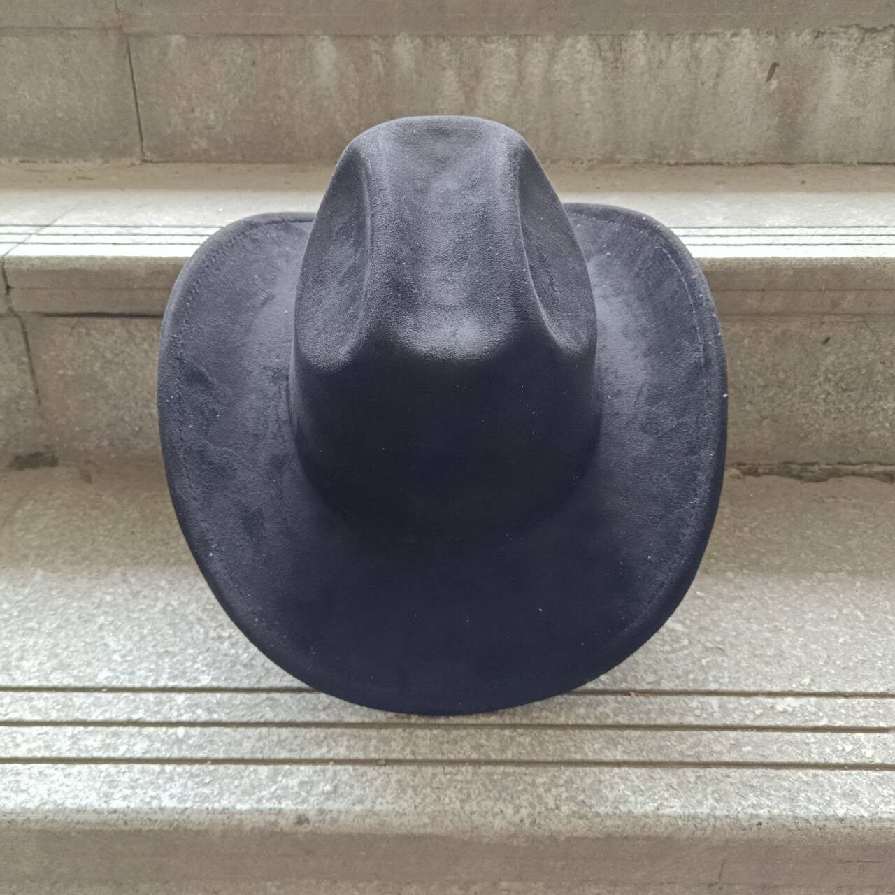 Suede Cowboy Hat Double Concave Top Classic Vintage Mens Womens Western Cowboy Hat ?????????? ?????