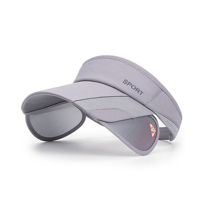 Summer Sports Sun Hats Men And Women Cap Adjustable Visor UV Protection Top Empty Tennis Golf Running Cycling Sunscreen Hat