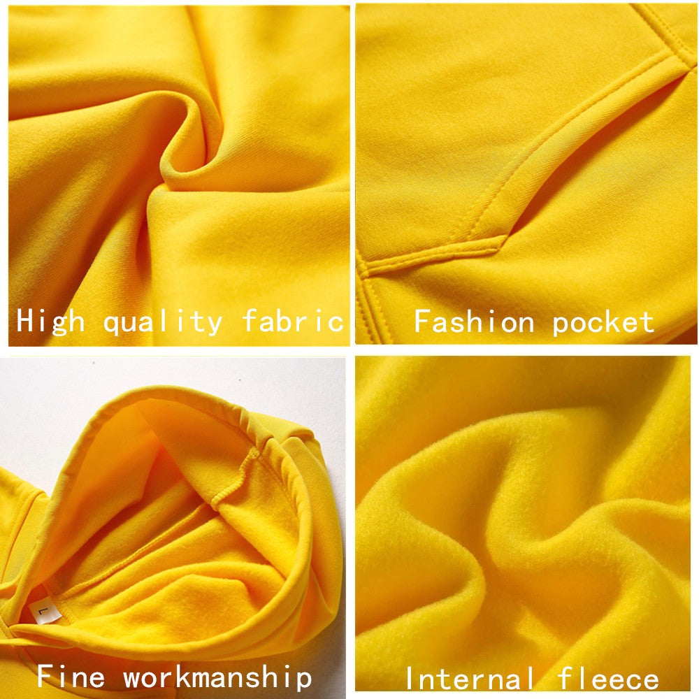 New Fashion Men's Women's Hoodies Spring Autumn Winter Casual Hoodies Sweatshirts Men Tops Solid Color Hoodie Sweatshirt Male