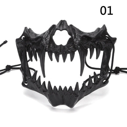 Bloody Scary Nun Mask Horror Cosplay Latex Demon Ghost Face Mask with Headscarf Halloween Party Costume Accessory
