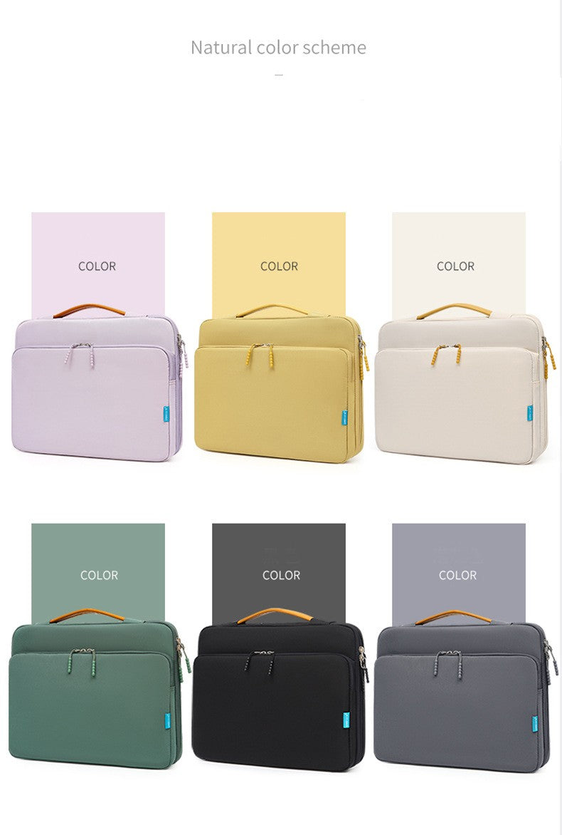 Laptop Sleeve Bag 13.3 14.1 15.6 Inch Notebook Case For Macbook Air Pro Portable Travel Carrying Bag Computer Waterproof Handbag