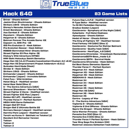 For True Blue Mini PACK CRACKHEAD/METH/WEED PACK64G/FIGHT PACK32GB/OVERDOSE PACK128GB For Genesis/Mega Drive/Playstation Classic