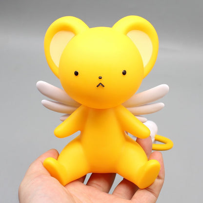 14cm Card Captor Sakura Cerberus E Spinel Sun Anime Action Figure Modelo Estátua Coleção Decoração de Mesa Enfeite Brinquedo de Presente