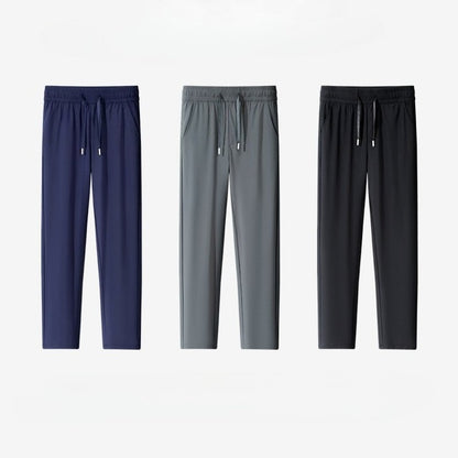 M-4XL Thin Straight Stretch Casual Man Trousers Spring and Autumn New Men's Pants Loose Pants Haren Pants Japanese Casual Pants