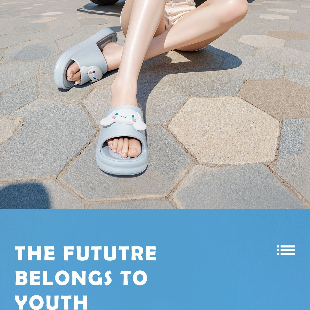 Super Soft EVA Thich Cushion Soles Slippers Cute Outdoor Cartoon Slides Comfortable Shoes Girl's Indoor Sandals