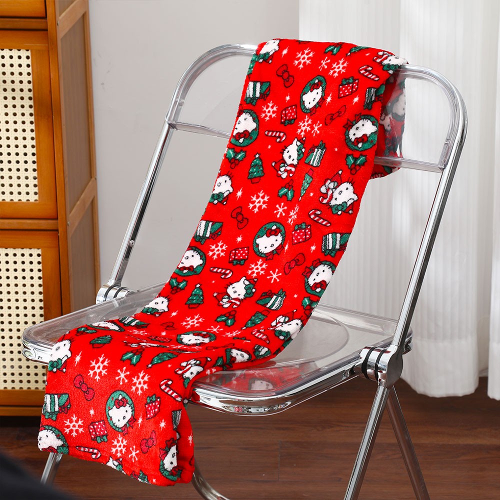 25 Autumn and Winter Halloween Hello Kitty Sleepwear Pants Sanrio Anime Warm and Soft Women's Pants Cartoon Birthday Gift