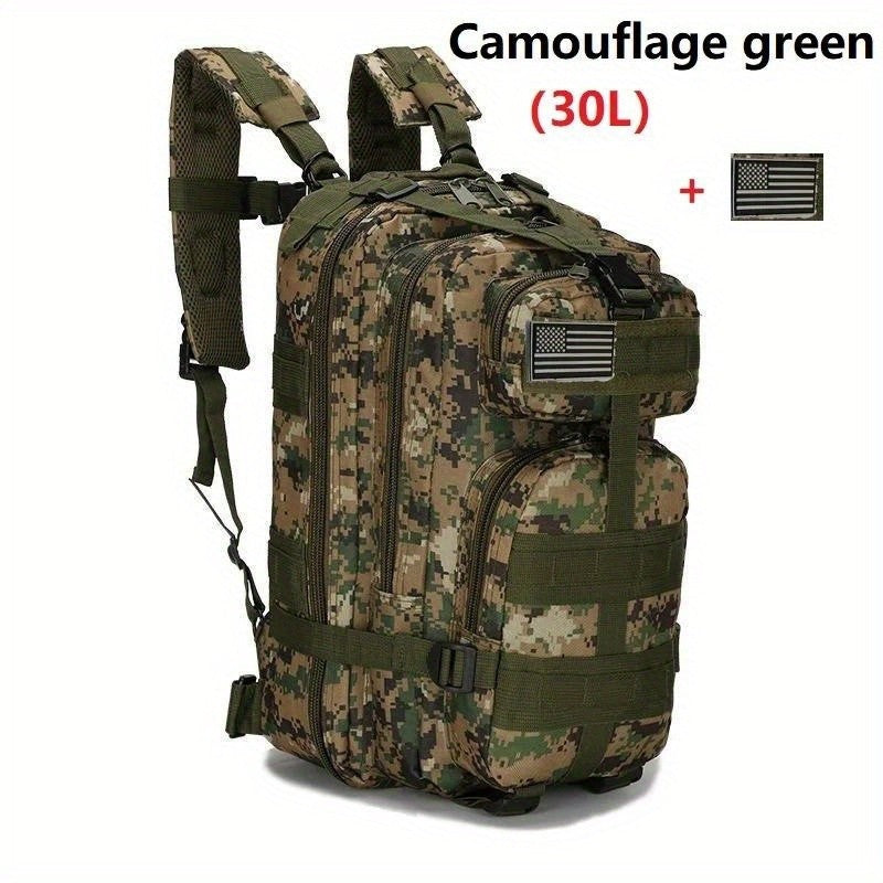 50L/30L Backpack  Military Assault Pack For Men, 3 Day Bug Out Bag Molle DaypackFor Camping Outdoor Sport Rucksack Backpacks