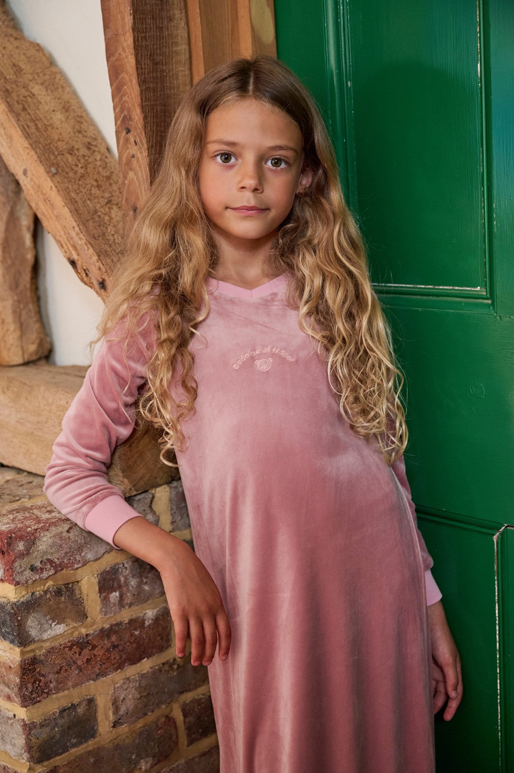 AS 2025 Velour lounge wear soft pjs family matching set dress footie clothes baby teen boys girls velour pajamas