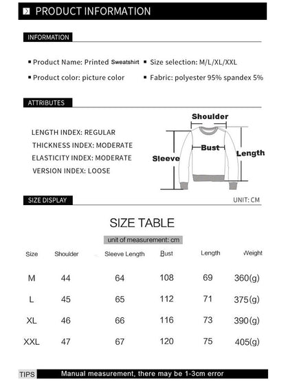 Men Women Tacky Xmas Sweatshirt 3D Christmas Snowflakes Print Holiday Party Jumpers Tops Pullover Snowman Ugly Christmas Sweater