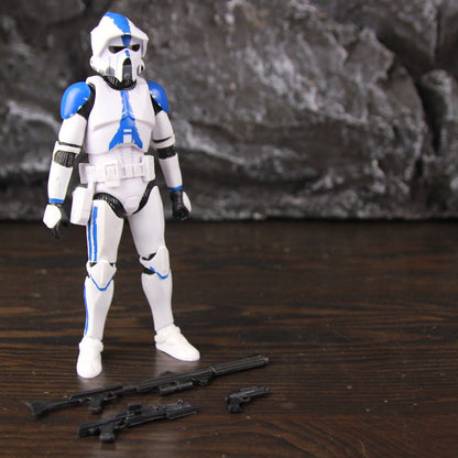 Star Wars 501st Legion ARF ARC Trooper Jesse Hardcase Commander Bane Denal Tup Dogma Boneco de Ação 6" Fase 2 Rex Team Clone Brinquedo