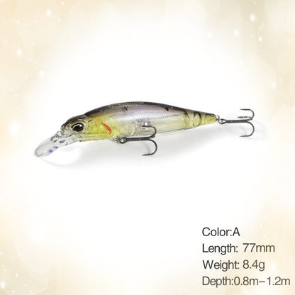 Isca de Pesca Minnow Wobbler Rozante 77SP 77mm 63mm Arremesso Longo Suspenso Isca de Nado Jerkbait Isca Artificial para Culter Alburnus