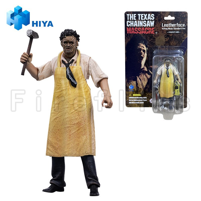 1/18 HIYA Action Figure Exquisite Mini Series Texas Chainsaw Massacre 1974 Leather Face - Killing Mask Standard Ver.