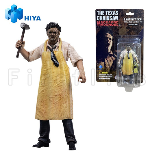 1/18 HIYA Action Figure Exquisite Mini Series Texas Chainsaw Massacre 1974 Leather Face - Killing Mask Standard Ver.