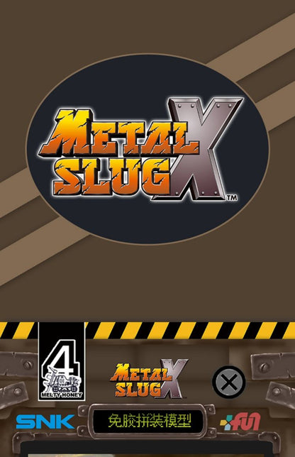 Era Models Metal Slug X Series - Conjunto Militar em Miniatura de Tanque, Avião, Caminhão e Figuras POW para Coleção de Brinquedos