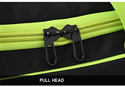 Personalized customized soccer bag logo with dry wet separation handbag luggage sports bag printed with logo pattern