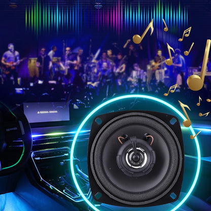 4/5/6 Inch Automobile Audio HiFi Music 12V 2 Way Car HiFi Coaxial Speaker 300W/400W/500W Vehicle Audio Music Stereo Subwoofer