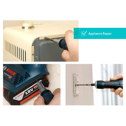 ? Kit de Pontas de Parafusadeira Bosch de 43 Peças com Controladora de Impacto Profissional Kit de Acessórios Bosch