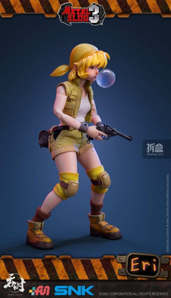 TUNSHI STUDIO Original Metal Slug Series Boneca de Pano de 6 polegadas Leona Clara Ralph Action Figura de Mobilidade Articulada Modelo de Brinquedos Presentes
