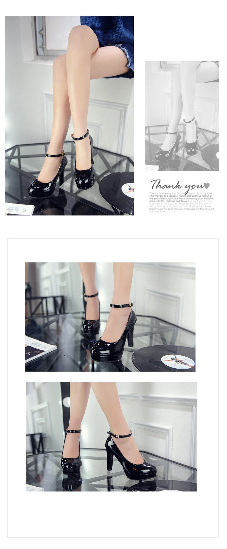 2021Work Shoes Women Black Pumps  Spring Casual Shoes Female High Heels White/red Weding Shoes 34 40 Plus Size Pumps