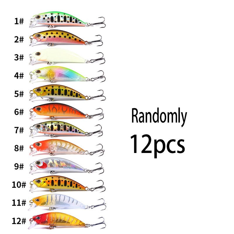1Pcs 5.8Cm 5.4g Pesca Jerkbait Lure Sinking Minnow Fishing Lures Hard Bait Black Minnow Wobbler Fishing Tackle