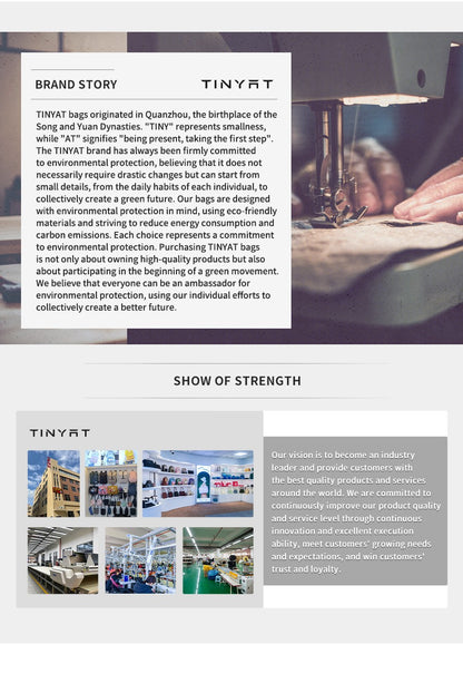 TINYAT Clear Men's Crossbody Bag PVC Double Pocket Travel Bag Adjustable Shoulder Straps Single Shoulder Bag for Daily Commuting