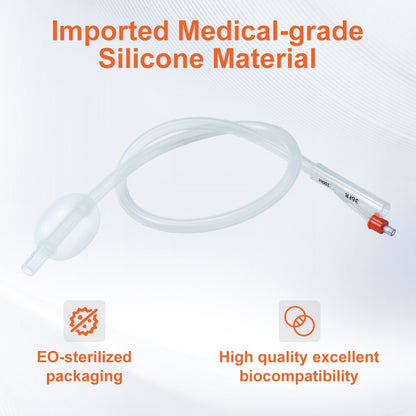 Sonda de Inseminação de Silicone Cateter Cavalo Tubo IA 36Fr 80cm Com Saco Ferramentas de Reprodução Equina Equipamento Veterinário Para Hospital de Animais
