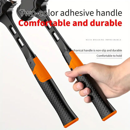 Martelo Oitavado de Aço de Alto Carbono para Construção Profissional, Marreta Antiderrapante, Ferramentas Manuais de Grau Industrial