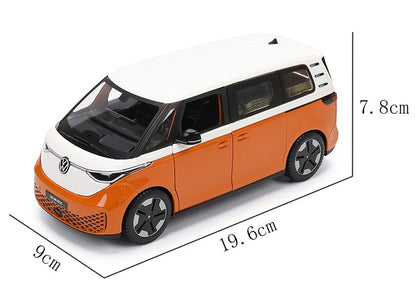 Maisto 1:24 Volkswagen ID.Buzz 2023 Modelo de carro de precisão fundido altamente detalhado Presente de coleção de modelo