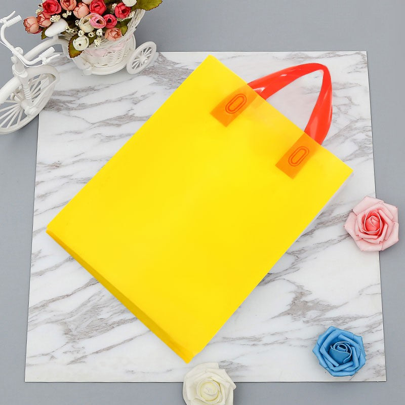 50 supermarket shopping bags clothing store plastic bags personalized advertising tote bags party gift bags custom printed logo