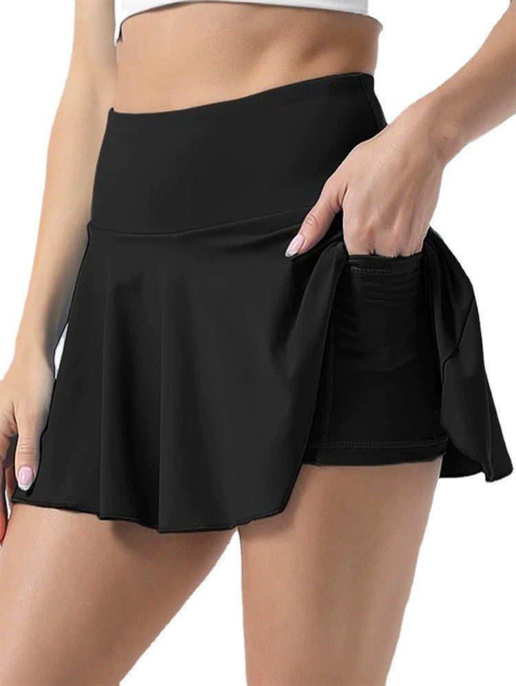 New Women's Tennis Skirts with Pockets High Waisted Pleated Skirt Tennis Skirt High Waist Sports Skirt Clothing