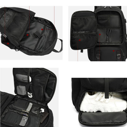 Mochila Masculina Unisex 50/60/80L Externa USB de Grande Capacidade para Viagem Mochila Esportiva para Trekking, Caminhada, Acampamento