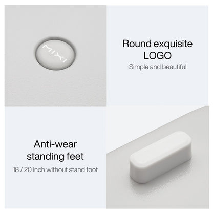 Mixi Patent Design Travel Luggage Women Men Suitcase On Wheels Spinner Trolley Case Bag 18" Carry On 20" 24" Check In 100% PC