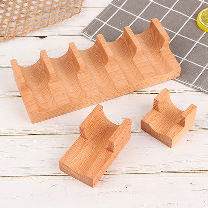 1Pc Japanese Sushi Rack Wooden Taco Snack Food Holder Wood Plate Cuisine Stand Sashimi Sushi Boat For Restaurant Hotel Home