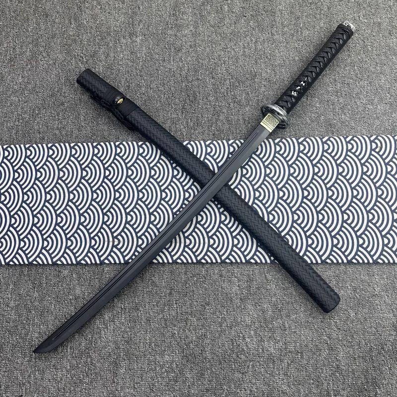 Quality Rosewood Blade Japanese Samurai Katana Sword Wooden Saya Fit Exercise Training Cosplay Props Unsharp