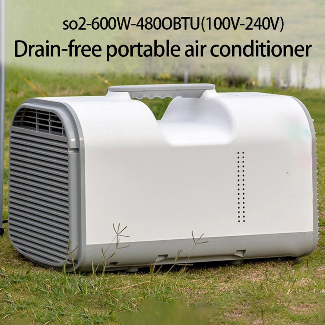 Ar Condicionado Portátil Móvel para Barraca de Camping, Garagem, Quarto, Refrigerador 600W, Mini Ar Condicionado Móvel Sem Instalação com Controle Remoto