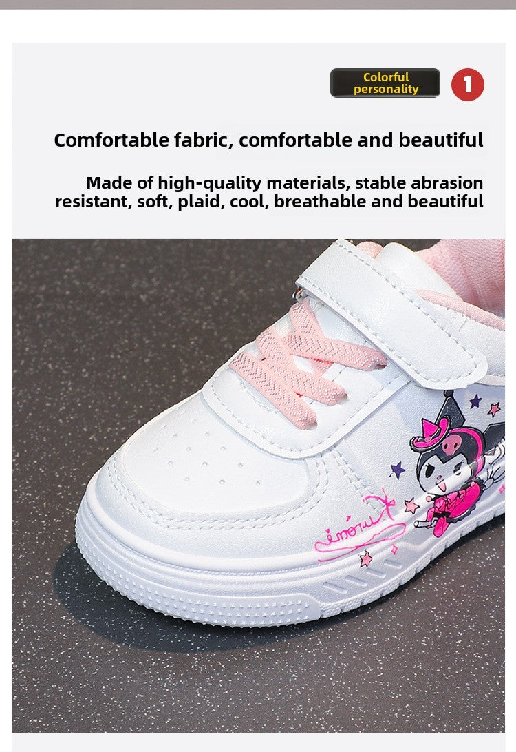 Sanrio children's sneakers girls boys shoes Casual basketball Kid Running Fashion Sports 1 and 5 year old girls Shoes Gift