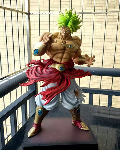 Dragon Ball Z Broly Anime Figure GK Ssj3 Broli Super Saiyan PVC Action Figurine 21cm/19.69 inch Statue Collection Model Toy Gift