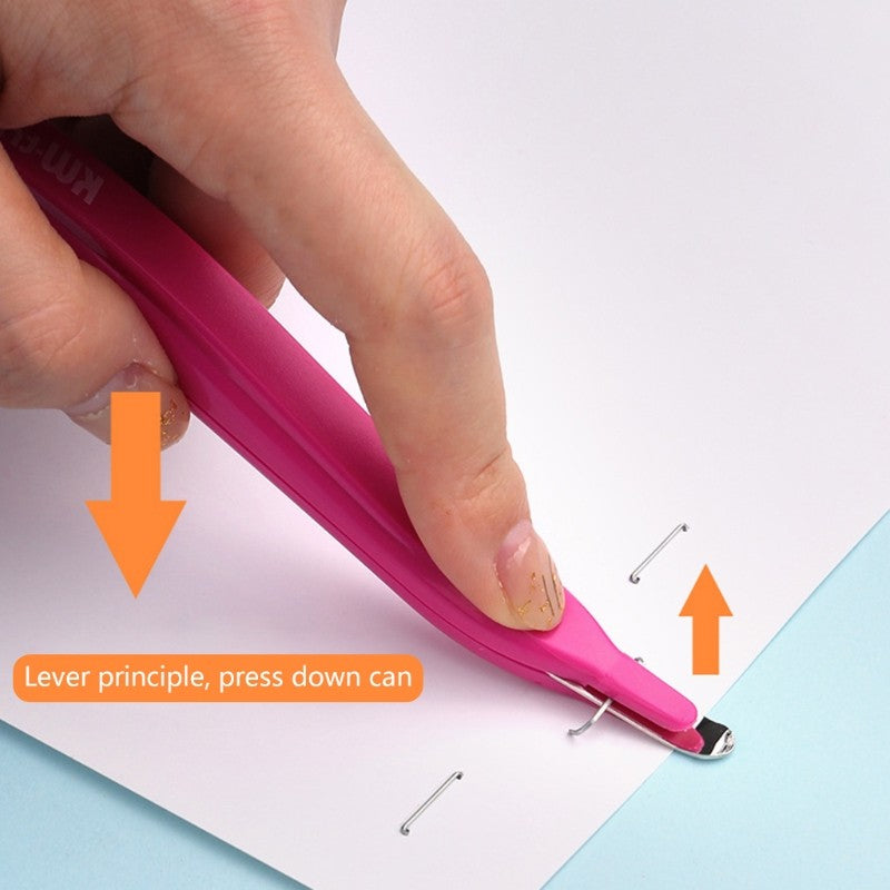 Portable Magnetic Staple Remover Puller Less Effort for Staples Removal Tool for Home Office School Stationary