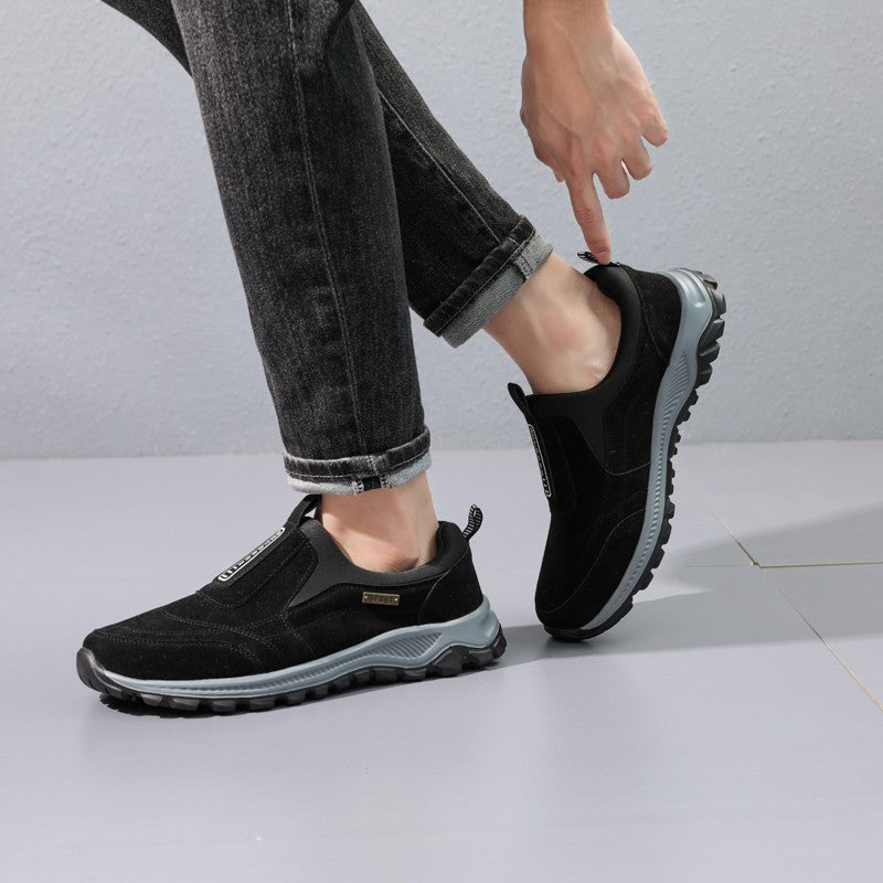 Tênis Masculino Indestrutível de Alta Qualidade, Respirável, Leve, Antiderrapante, para Corrida, Tênis Masculino Outdoor
