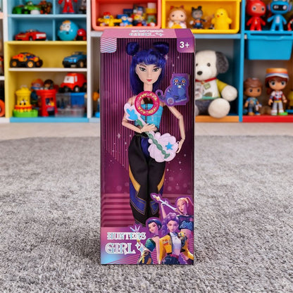 2026 NOVO Anime KPop Caçadores de Demônios Boneca de Vinil Brinquedo Rumi Mira zoi Personagem Máscara de Vinil Estatueta Presente de Aniversário Presentes para Fãs de Clubes